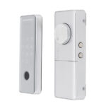 Fechadura Digital Elsys Senha e TAG Tecno Prata Sobrepor - Imagem 3