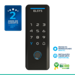 Fechadura Digital Elsys Senha e TAG Tecno ESF-DS4100V Preta Sobrepor - Imagem 7