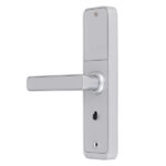 Fechadura Eletrônica Digital Elsys com Wi-Fi, Biometria, Senha e Chave ESF-DE4000B Prata Embutir para Porta de Giro - Imagem 2