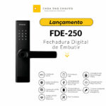 Fechadura Digital Fde-250 Wifi - Imagem 3