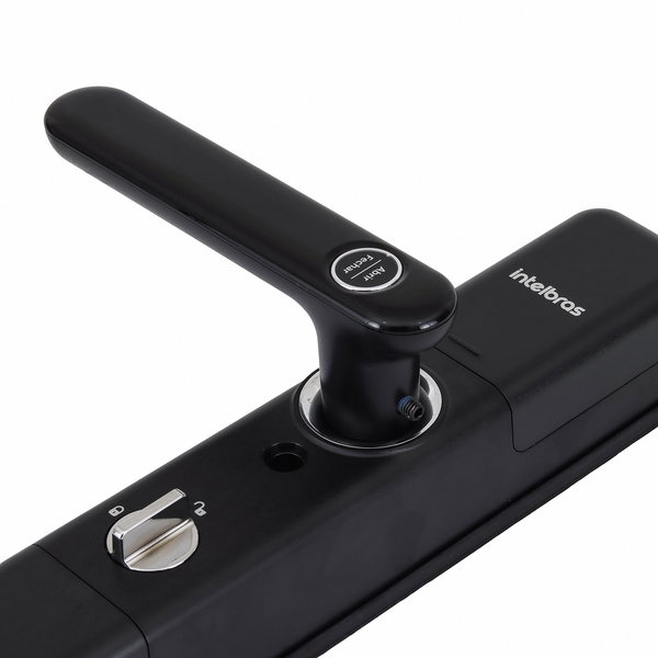 Fechadura Eletrônica Digital Intelbras com Biometria, Cartão, Senha e Wi-Fi IFR 7000 Embutir para Porta de Giro - Imagem 7