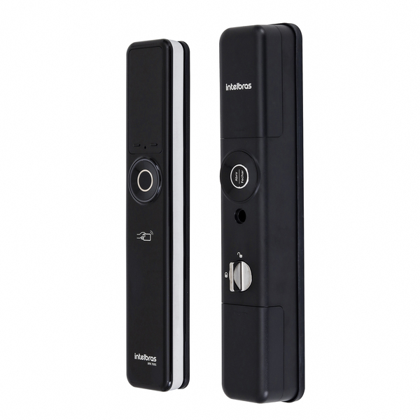 Fechadura Eletrônica Digital Intelbras com Biometria, Cartão, Senha e Wi-Fi IFR 7001 Embutir para Porta Pivotante - Imagem 9