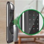 Fechadura Eletrônica Digital Intelbras com Biometria, Cartão, Chave e Senha FR 630 Embutir para Porta de Giro - Imagem 2