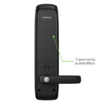 Fechadura Digital Intelbras Senha e Biometria, Tag, Wi-Fi e Chave MFV7000 Preto Embutir - Imagem 9
