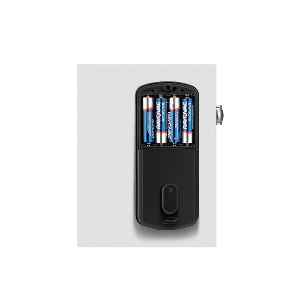 Fechadura Eletrônica Digital Rolete Imab Senha Cartão Biometria Preta D100 C/ Aplicativo Bluethoot - Imagem 3