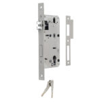 Fechadura Eletrônica Digital Pado de Biometria Cartão Senha Chave Wi-Fi FDE-300W Resistente à Água Preta de Embutir - Imagem 12