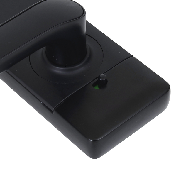 Fechadura Eletrônica Digital Pado de Biometria Cartão Senha Chave Wi-Fi FDE-300W Resistente à Água Preta de Embutir - Imagem 9