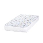 Berço 2 Em 1 Com Colchão Com Grades Em Madeira Maciça Ananda Casatema Madeiraoriginals Off White/mel - Imagem 2