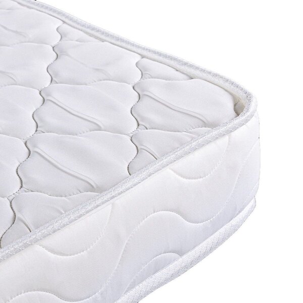 Berço 2 Em 1 Com Colchão Com Grades Em Madeira Maciça Ananda Casatema Madeiraoriginals Off White/mel - Imagem 9