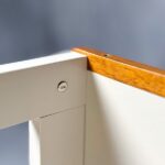 Berço 2 Em 1 Com Colchão Com Grades Em Madeira Maciça Ananda Casatema Madeiraoriginals Off White/mel - Imagem 10