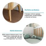 Berço Arredondado Evolutivo Americano 4 Em 1 Luly 100% Mdf Espresso Móveis Off White/amêndoa - Imagem 2