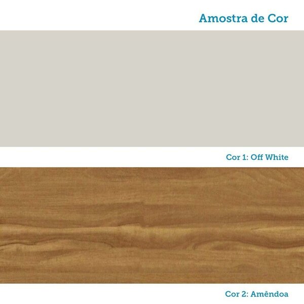 Berço Arredondado Evolutivo Americano 4 Em 1 Luly 100% Mdf Espresso Móveis Off White/amêndoa - Imagem 3