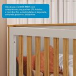 Berço Arredondado Evolutivo Americano 4 Em 1 Luly 100% Mdf Espresso Móveis Off White/amêndoa - Imagem 9