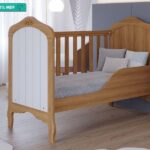 Berço Mini Cama 100% Mdf Harmonia Permobili Nature/branco