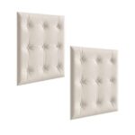Berço Mini Cama Com Capitône Retrô 100% Mdf Branco/corino Bege - Imagem 9
