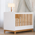 Berço Mini Cama Com Colchão 100 Mdf Liza Permobili Gazin