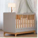 Berço Mini Cama Com Colchão 100 Mdf Liza Permobili Gazin