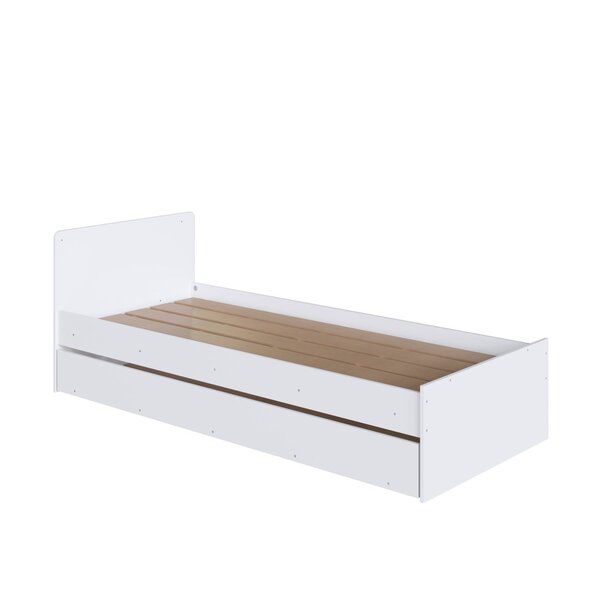 Berço Multifuncional Com Cama Auxiliar 3 Gavetas Branco - Imagem 7