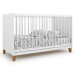 Berço Simples 80,5x66x132,4 Cm Magia Branco - Imagem 5