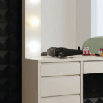 Camarim Anne 5 Gavetas 9 Lampadas Led Mavaular Off White - Imagem 3