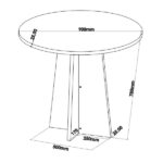 Conjunto Sala De Jantar Canto Alemão Com Baú Liebe Com Mesa Fin Veludo Viero - Imagem 4