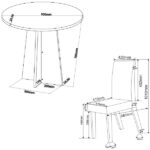 Conjunto Sala De Jantar Canto Alemão Com Baú Liebe Com Mesa Fin E 2 Cadeiras Bele Veludo Viero - Imagem 4