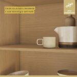 Cozinha Completa 5 Peças 11 Portas 2 Gavetas Condessa 270cm 100% Mdf Carvalho/greige - Imagem 5