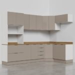 Cozinha Modulada 7 Peças Com Tampo E Rodapé Ipanema Cabecasa Madeiraoriginals Fendi Trama - Imagem 7