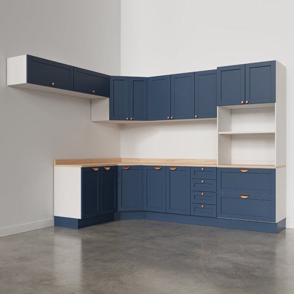 Cozinha Modulada 8 Peças 1 Tampo 4 Aéreos 3 Balcões E Torre Quente Arizona Cabecasa Madeiraoriginals - Imagem 4