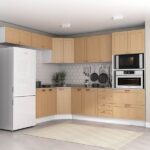 Cozinha Modulada 8 Peças Com Tampo 1 Torre 4 Aéreos 3 Balcões Arizona Cabecasa Madeiraoriginals Figueira 0 (0)