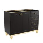 Cozinha Retrô 5 Peças Preto/marfim - Imagem 8