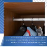 Guarda-roupa 2 Portas 4 Gavetas Ilhéus Espresso Móveis Cinamomo - Imagem 2