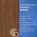 Guarda-roupa 2 Portas 4 Gavetas Ilhéus Espresso Móveis Cinamomo - Imagem 7