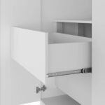 Guarda Roupa 4 Portas 2 Gavetas Logan Branco/olmo Italiano - Imagem 8