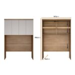 Guarda-roupa Casal 12 Portas 7 Peças Modulado Cairo Cumaru/fendi - Imagem 2