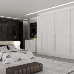 Guarda Roupa Casal 6 Portas 8 Gavetas - Himalaia-branco - Móveis Novo Horizonte