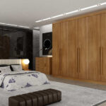 Guarda Roupa Casal 6 Portas 8 Gavetas - Maldivas-cumaru - Móveis Novo Horizonte