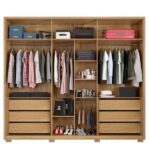 Guarda Roupa Casal Caemmun Centurium 270 Cm 6 Portas Com Espelho - Imagem 4
