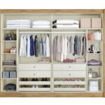 Guarda Roupa Casal Espelhado 2 Portas 4 Gavetas - Creta-amêndoa - Móveis Europa - Imagem 2