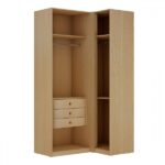 Guarda-roupa Modulado Infinity 3 Portas 3 Gavetas Savana - Genialflex - Imagem 5