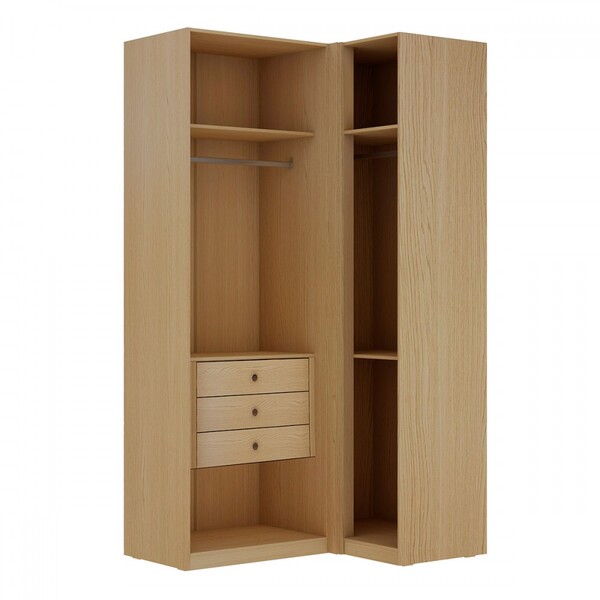 Guarda-roupa Modulado Infinity 3 Portas 3 Gavetas Savana - Genialflex - Imagem 5