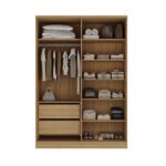 Guarda-roupa Módulo 4 Portas + Módulo Canto + Módulo 2 Portas Ravi Olmo Italiano - Imagem 6