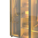 Guarda Roupa Reflecta 6 Portas Led Innova Naturale - Gelius - Imagem 5