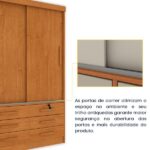 Guarda Roupa Solteiro 2 Portas 6 Gavetas 133cm Chicago Cinamomo - Imagem 10