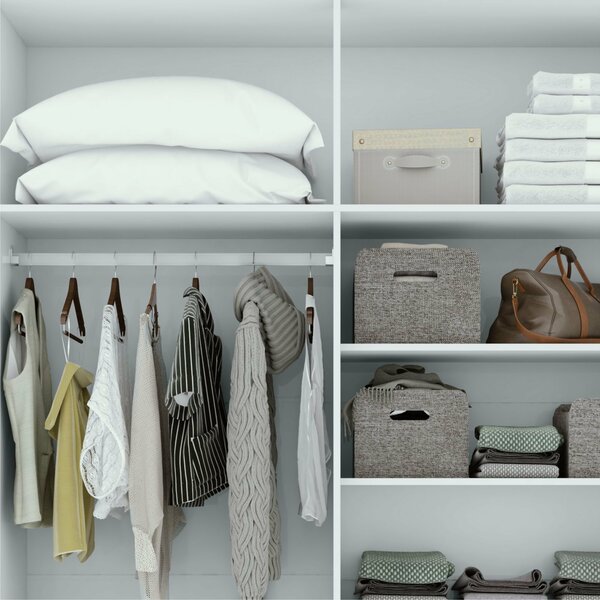 Guarda-roupa Solteiro 4 Portas 2 Gavetas Alonzo 100% Mdf - Imagem 4