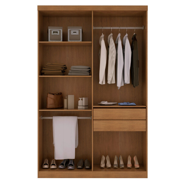 Guarda Roupa Solteiro Heros 4 Portas Com Pés Moderna - Imagem 5