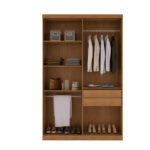 Guarda Roupa Solteiro Heros 4 Portas Com Pés Moderna - Imagem 5