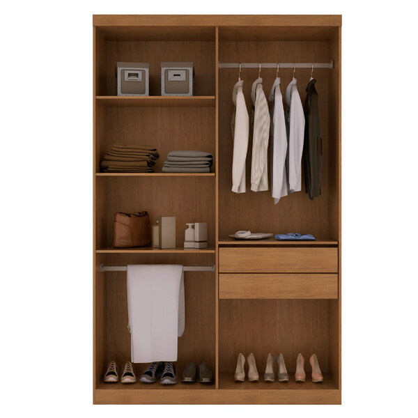 Guarda Roupa Solteiro Heros 4 Portas Com Pés Moderna - Imagem 5
