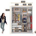 Guarda Roupa Solteiro Em Mdf 2 Portas 3 Gavetas Ávila Branco - Imagem 3