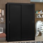 Guarda-roupa Solteiro Madesa Denver 2 Portas De Correr